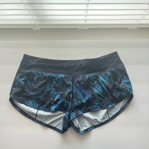 Lululemon Speed Up Shorts Low Rise 2.5 inch Size 10